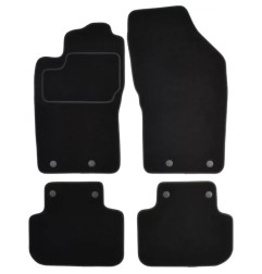 CUSTOPOL Σετ Μαύρα Πατάκια ALF30C για Alfa Romeo 147 (937) – 4 τεμ