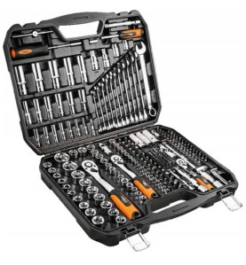 NEO TOOLS Σετ Καστάνια με Καρυδάκια & Κλειδιά ¼″, ⅜″ & ½″ - 219 τεμ