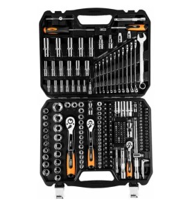 NEO TOOLS Σετ Καστάνια με Καρυδάκια & Κλειδιά ¼″, ⅜″ & ½″ - 219 τεμ