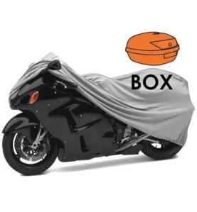 MEGA DRIVE Αδιάβροχο Κάλυμμα Μοτοσυκλέτας XL Box 265×105×125 cm (WOD000018)