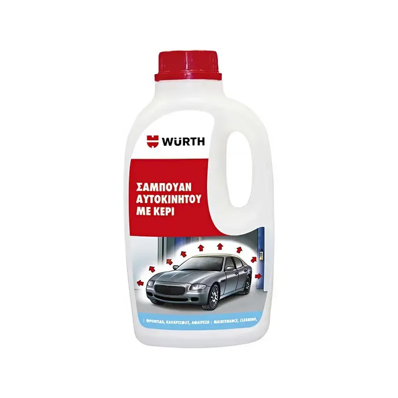 WURTH Σαμπουάν Αυτοκινήτου με Κερί 750ml
