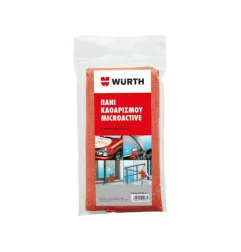 WURTH Πανί Καθαρισμού με Μικροϊνες (Κόκκινο) 40×40 cm