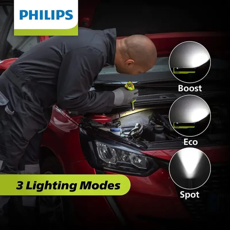 PHILIPS Φακός Εργασίας LED X60 Slim X1 6000 Slim 500 lm