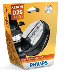PHILIPS Λάμπα Xenon D2S Vision 4400K Ψυχρό Λευκό 85V 35W 85122VIS1 (1 τεμ)