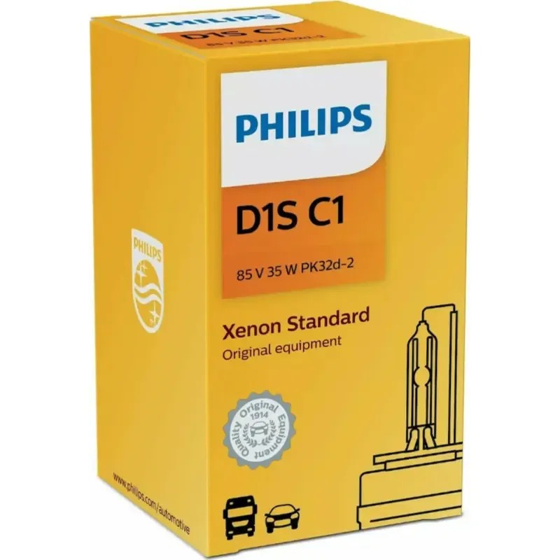 PHILIPS Λάμπα Xenon D1S Standard Φυσικό Λευκό 85V 35W 85415C1 (1 τεμ) PHILIPS Λάμπα Xenon D1S Standard Φυσικό Λευκό 85V 35W 85415C1 (1 τεμ)