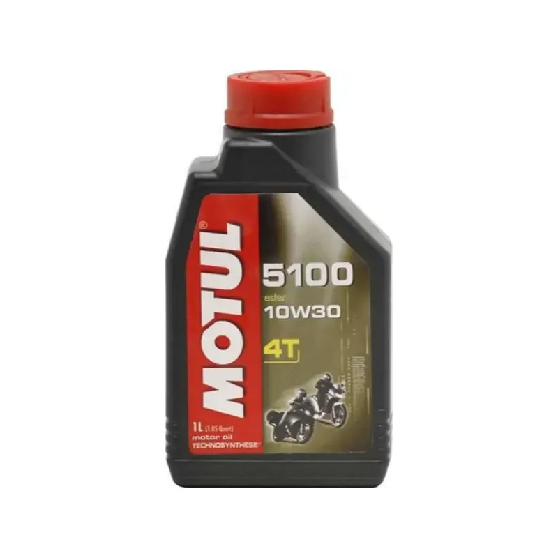 MOTUL Λάδι Μοτοσυκλέτας 10W-30 5100 4T 1L