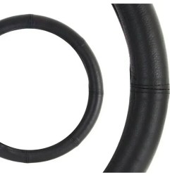 AMIO Κάλυμμα Τιμονιού Δερματίνη 44–46cm Μαύρο