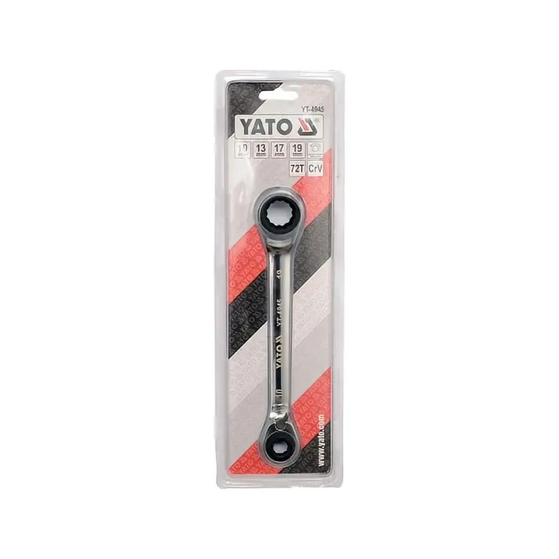 YATO YT-4945 Κλειδί Πολύγωνο Καστάνιας 10/13/17/19 mm, 200 mm YATO YT-4945 Κλειδί Πολύγωνο Καστάνιας 10/13/17/19 mm, 200 mm