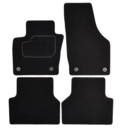 CUSTOPOL Σετ Μαύρα Πατάκια AUD225C για Audi Q3 (8UB, 8UG) – 4 τεμ