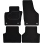 CUSTOPOL Σετ Μαύρα Πατάκια AUD225C για Audi Q3 (8UB, 8UG) – 4 τεμ