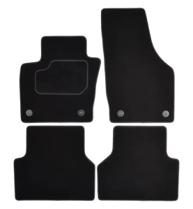 CUSTOPOL Σετ Μαύρα Πατάκια AUD225C για Audi Q3 (8UB, 8UG) – 4 τεμ