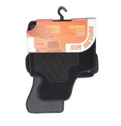 CUSTOPOL Σετ Μαύρα Πατάκια AUD80C για Audi A3 (8P1) – 4 τεμ