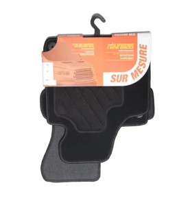 CUSTOPOL Σετ Μαύρα Πατάκια AUD80C για Audi A3 (8P1) – 4 τεμ