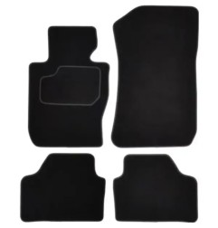 CUSTOPOL Σετ Μαύρα Πατάκια BM245C για BMW X1 (E84) – 4 τεμ