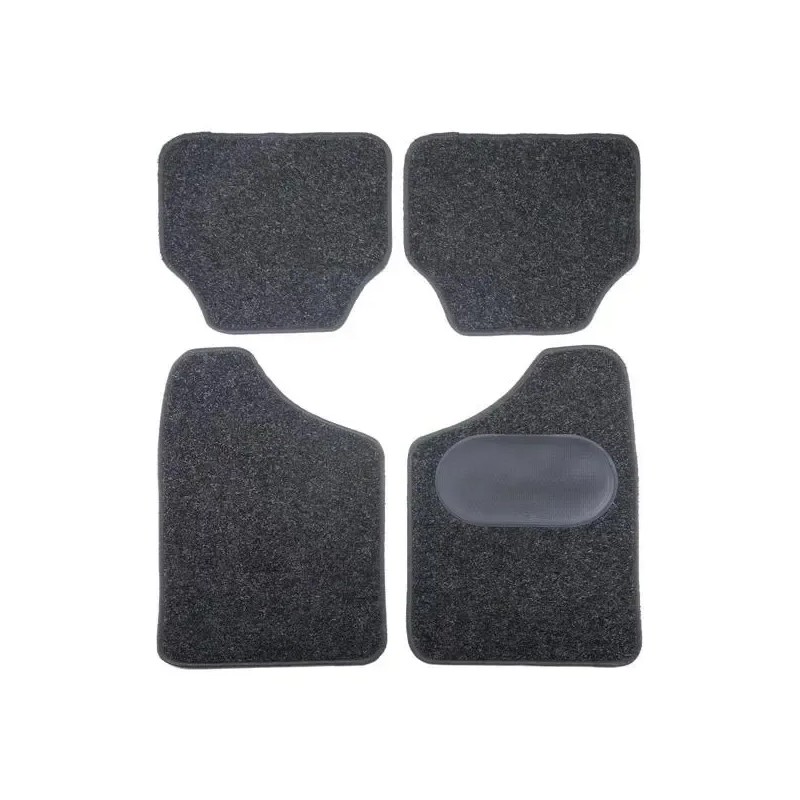 GnT PARTS Σετ Μαύρα Υφασμάτινα Πατάκια Universal 99002 – 4 τεμ