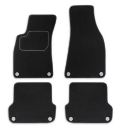 CUSTOPOL Σετ Γκρι Πατάκια AUD115S για Audi A4 – 4 τεμ