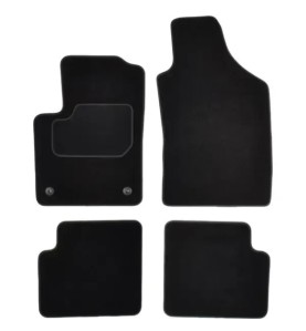 CUSTOPOL Σετ Γκρι Πατάκια FIA30S για Fiat 500 Hatchback (312) – 4 τεμ