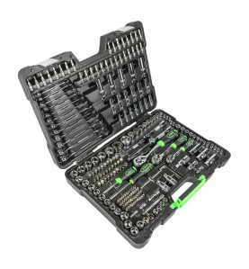 JBM Σετ Κασετίνα Εργαλείων 216 τεμ 1/2″, 3/8″, 1/4″