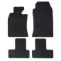 CUSTOPOL Σετ Μαύρα Πατάκια MIN10C για MINI Hatchback (R50, R53) – 4 τεμ