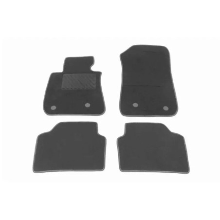 CUSTOPOL Σετ Μαύρα Πατάκια BM100C για BMW 3 Touring (E91) – 4 τεμ