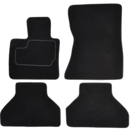 CUSTOPOL Σετ Μαύρα Πατάκια BM265C για BMW X5 (E70) – 4 τεμ