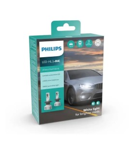 PHILIPS Λάμπες H4 Ultinon Pro9100 LED +160% 5800K 13.2V 12W 11342U51X2 (2 τεμ)