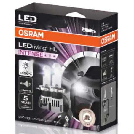 OSRAM Λάμπα LEDriving HL INTENSE H4/H19 6000K Ψυχρό Λευκό 12V 21W 64193DWINT2HFB (2 τεμ)
