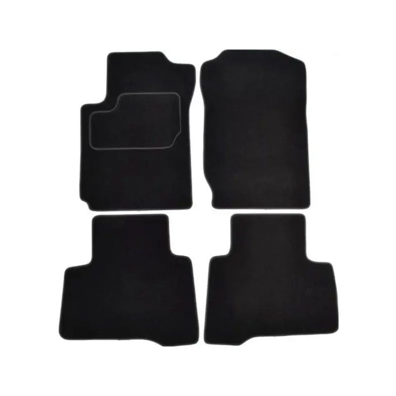CUSTOPOL Σετ Μαύρα Πατάκια SUZ40C για Suzuki Grand Vitara II SUV (JT, TE, TD) – 4 τεμ