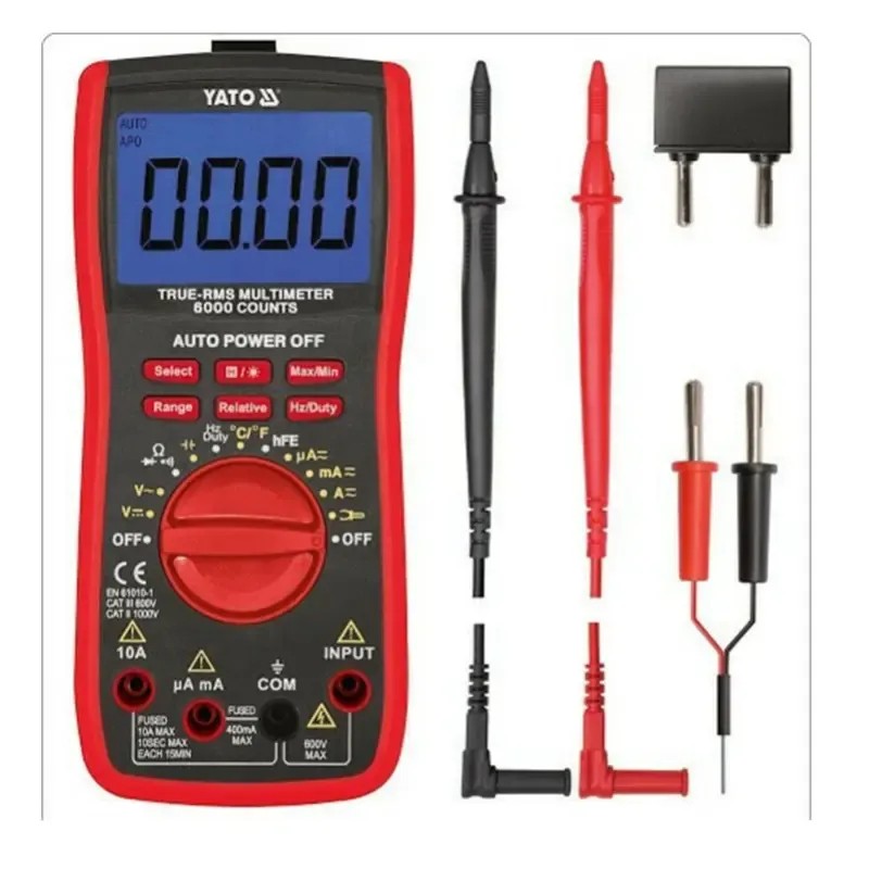 YATO YT-73085 Πολύμετρο Ηλεκτρονικό True RMS