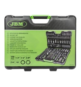 JBM Κασετίνα με Καρυδάκια & Καστάνια 1/2″ – 179 τεμ