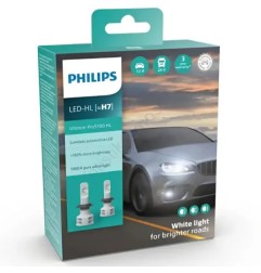 PHILIPS Λάμπες H7 Ultinon Pro5100 HL LED 5800K 12–24V 11972U51X2 (2 τεμ)