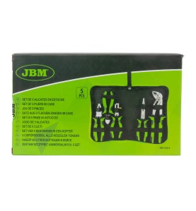 JBM Κασετίνα Σετ με Πένσες 5 τεμ