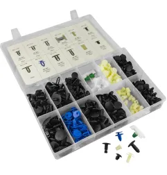 JBM Κασετίνα με Πλαστικά Κλιπς για FIAT 308 τεμ