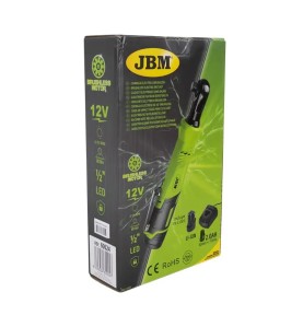 JBM Επαναφορτιζόμενη Καστάνια 1/2″ 12V 2,0Ah