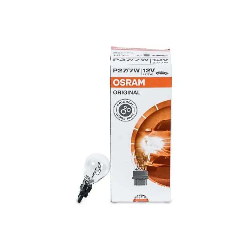 OSRAM Λάμπα P27/7W 12V Διπλής Λειτουργίας 3157 (1 τεμ)