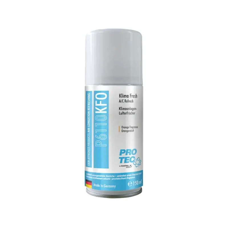 PROTEC P6110 Καθαριστικό-Απολυμαντικό Σπρέι A/C & Καμπίνας Fresh Orange 150ml