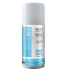 PROTEC P6110 Καθαριστικό-Απολυμαντικό Σπρέι A/C & Καμπίνας Fresh Orange 150ml