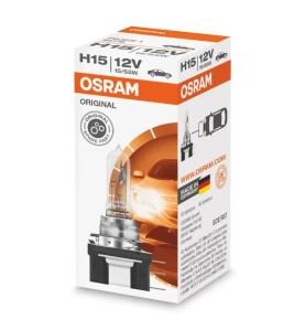 OSRAM Λάμπα H15 Αλογόνου 12V 55W 64176 (1 τεμ)