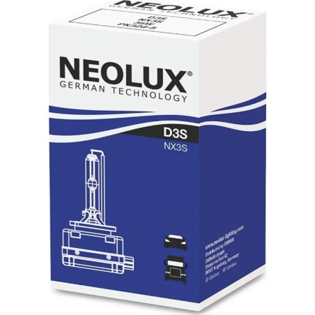 NEOLUX Λάμπα Xenon D3S 12V 35W Φυσικό Λευκό 4100K NX3S (1 τεμ)