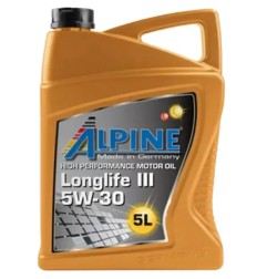 ALPINE Λάδι 5W30 LONGLIFE III 4L