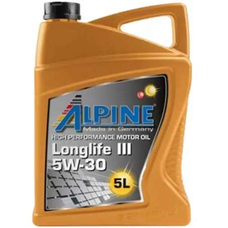 ALPINE Λάδι 5W30 LONGLIFE III 4L