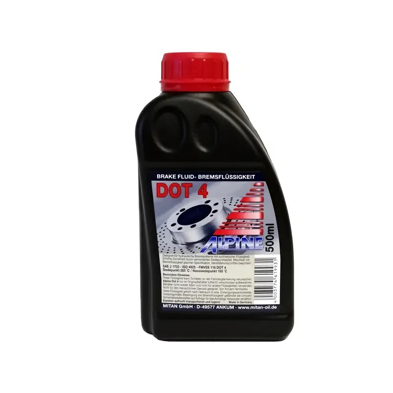 ALPINE Υγρό Φρένων DOT4 500ml