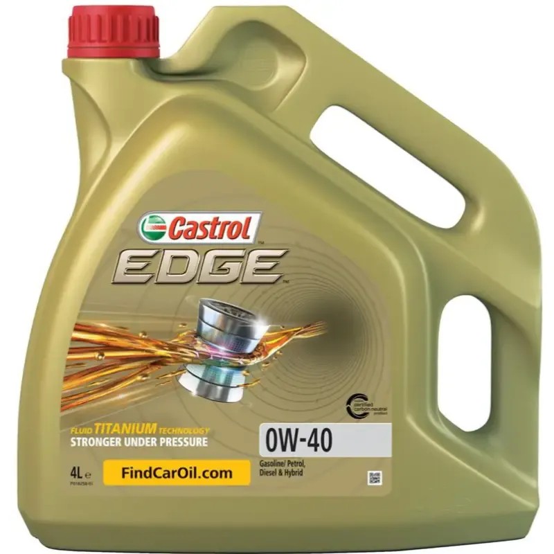 CASTROL Λάδι 0W40 EDGE 4L CASTROL Λάδι 0W40 EDGE 4L