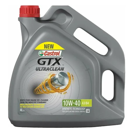 CASTROL Λάδι 10W40 GTX 4L