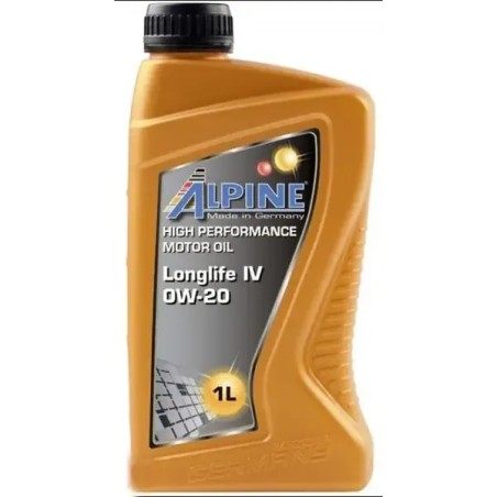 ALPINE Λάδι 0W20 LONGLIFE IV 1L