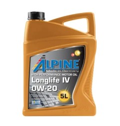 ALPINE Λάδι 0W20 LONGLIFE IV 5L