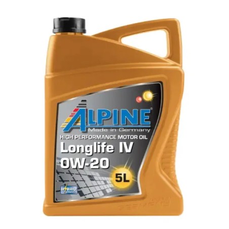 ALPINE Λάδι 0W20 LONGLIFE IV 5L