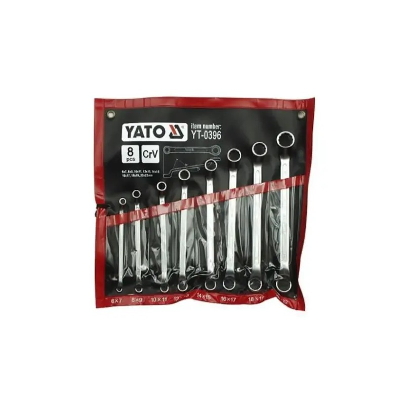 YATO YT-0396 Σετ Πολύγωνα CrV 8 τεμ