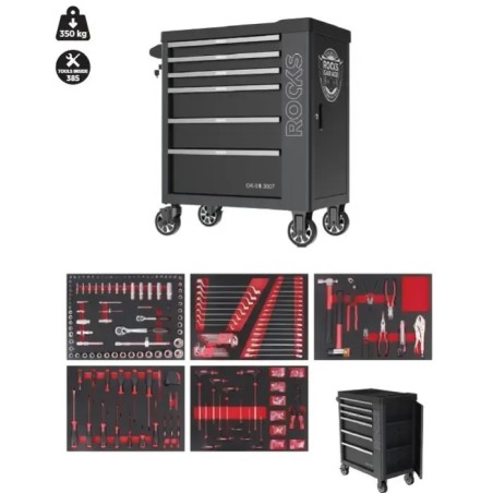 ROOKS Εργαλειοφόρος Με 385 Εργαλεία
