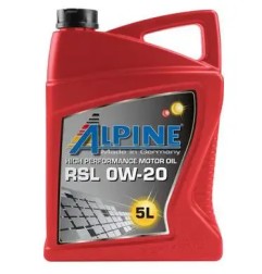 ALPINE Λάδι 0W20 RSL 5L